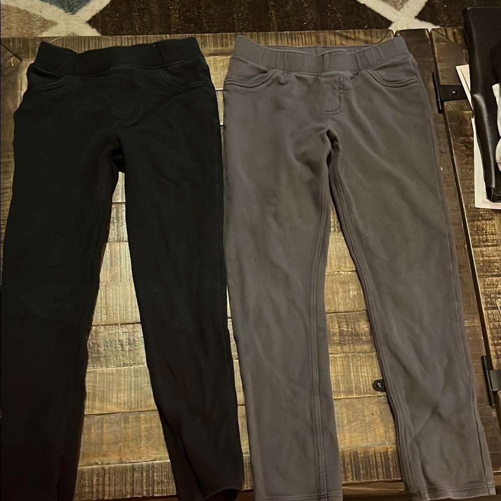Kids Black and Gray Leggings